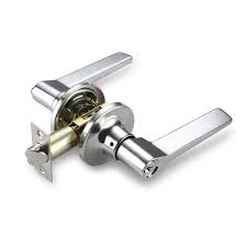 Door Handle Silver Lock 550